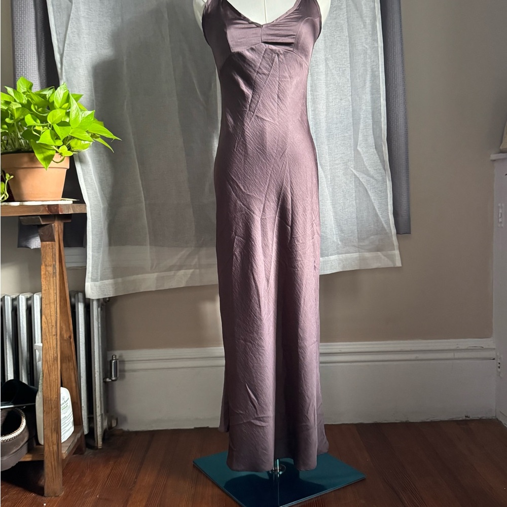 ASOS Purple Midi Dress